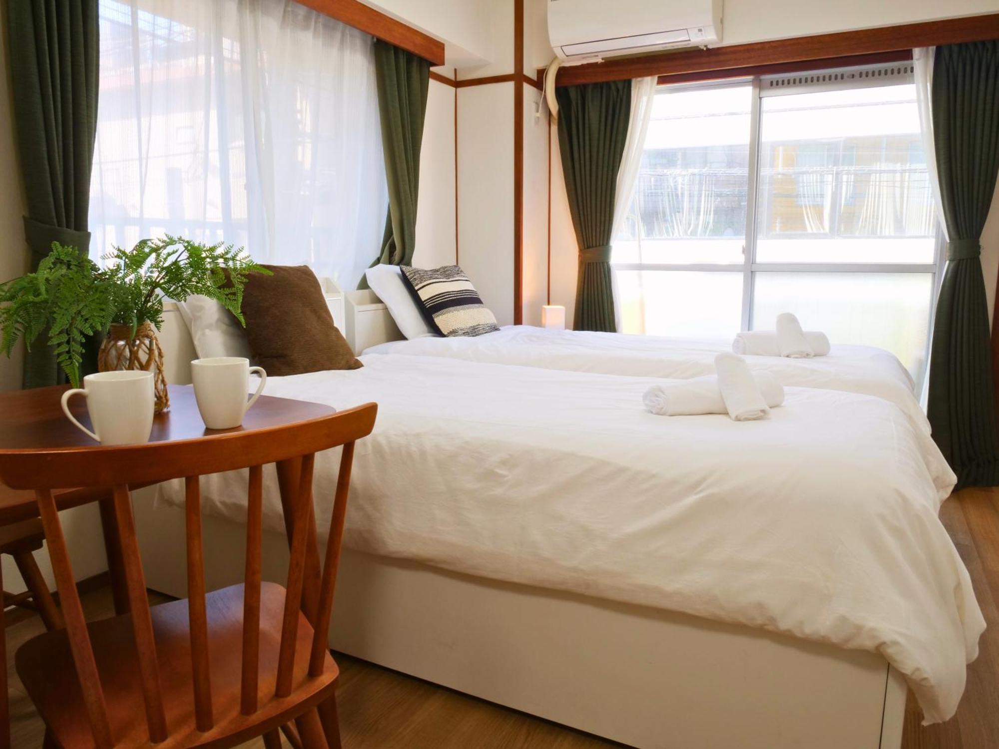 Ferienwohnung Amber Iidabashi Präfektur Tokio Zimmer foto